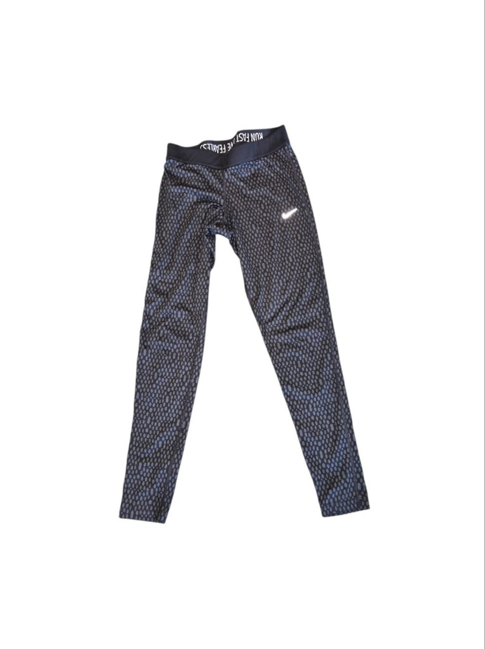Nike Black Navy Dotted Leggings